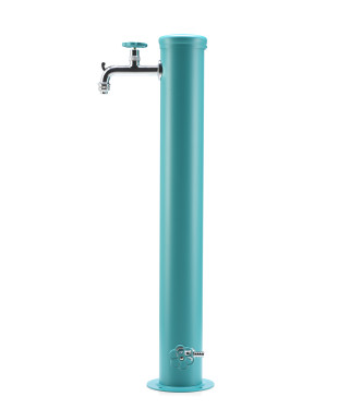 FOUNTAIN WITH MATCHING RING 2 TURQUOISE TAP - BELFER 42/ARRF.10