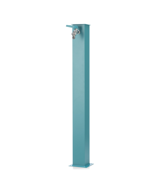 SQUARE TURQUOISE ALUMINUM FOUNTAIN - BELFER 42/Q.10
