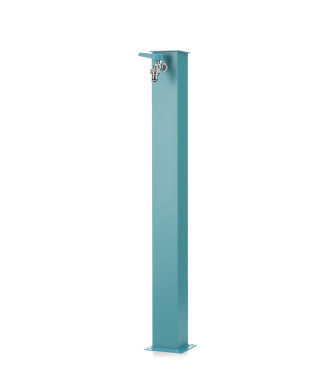 SQUARE TURQUOISE ALUMINUM FOUNTAIN - BELFER 42/Q.10