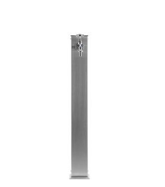RECTANGULAR STAINLESS STEEL FOUNTAIN - BELFER 42/ARIQ