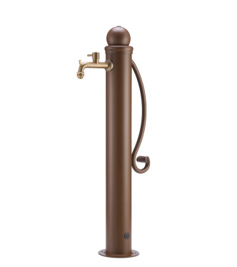 HIGH RUST COLUMN FOUNTAIN - BELFER 42/ARP.2