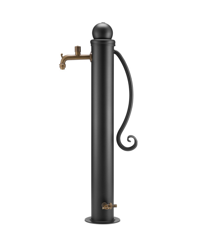 FONTANA A COLONNA ALTA ANTRACITE - BELFER 42/ARRP.5