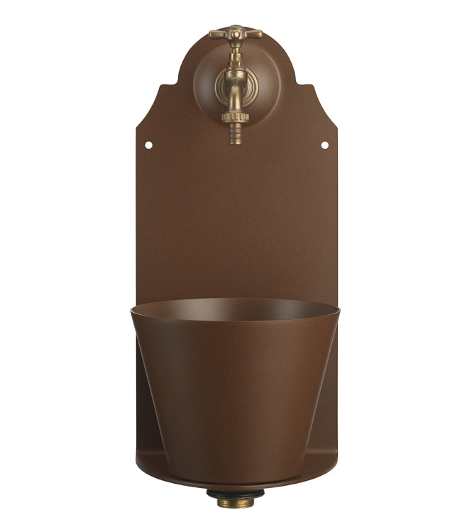 RUST WALL-MOUNTED FOUNTAIN - BELFER 42/PR.2