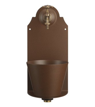 RUST WALL-MOUNTED FOUNTAIN - BELFER 42/PR.2