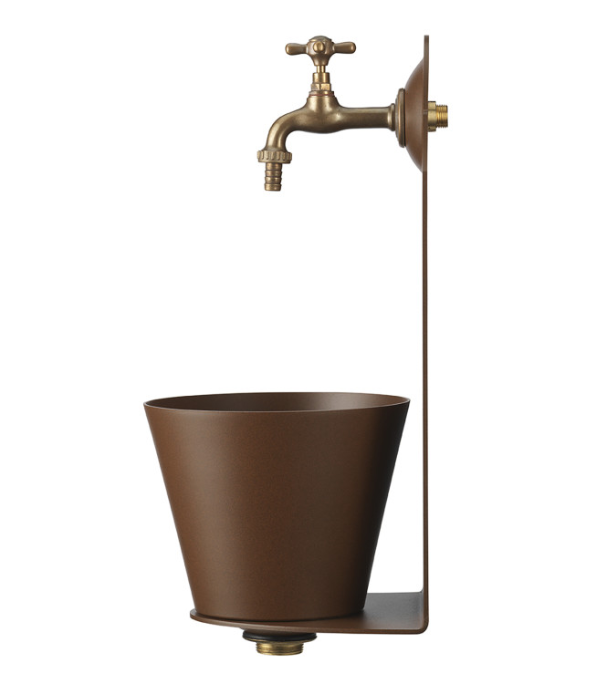 RUST WALL-MOUNTED FOUNTAIN - BELFER 42/PR.2