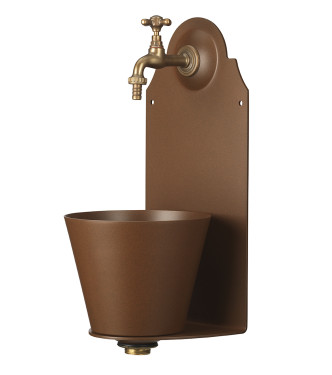 RUST WALL-MOUNTED FOUNTAIN - BELFER 42/PR.2