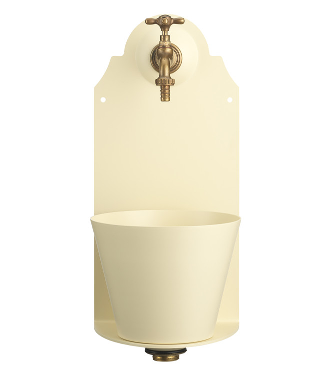 IVORY WALL-MOUNTED DRINKING FOUNTAIN - BELFER 42/PR.4