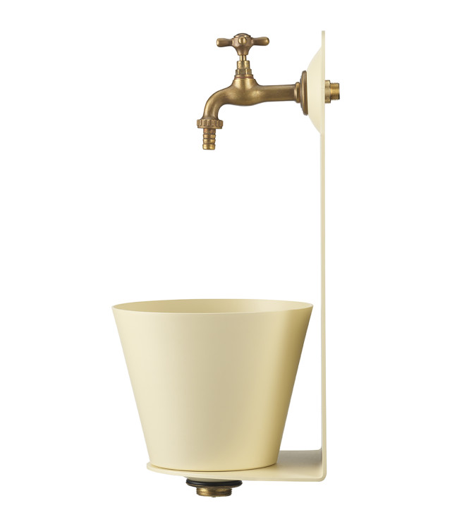 IVORY WALL-MOUNTED DRINKING FOUNTAIN - BELFER 42/PR.4