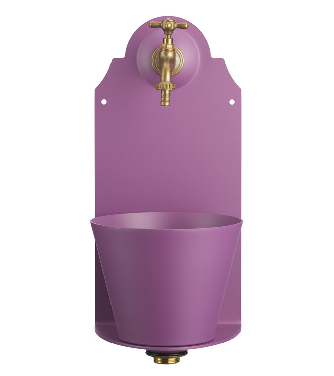 VIOLET WALL-MOUNTED DRINKING FOUNTAIN - BELFER 42/PR.7