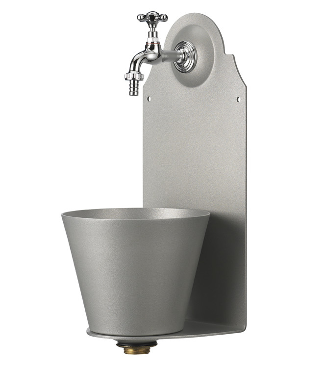 ALUMINUM WALL-MOUNTED DRINKING FOUNTAIN - BELFER 42/PR.14