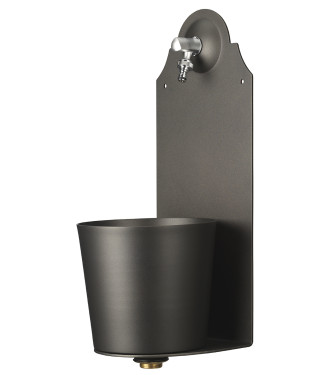FONTANA A PARETE ANTRACITE - BELFER 42/PRX.5
