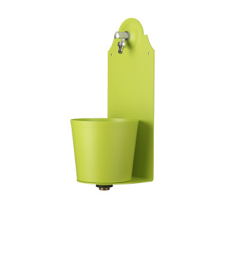 FONTANA A PARETE VERDE ACIDO - BELFER 42/PRX.8