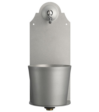ALUMINUM WALL FOUNTAIN - BELFER 42/PRX.14
