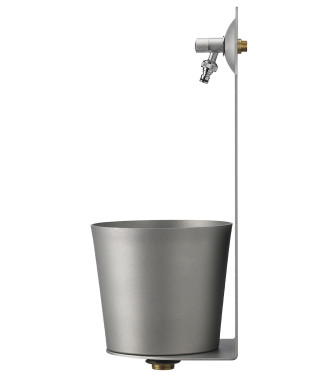 ALUMINUM WALL FOUNTAIN - BELFER 42/PRX.14