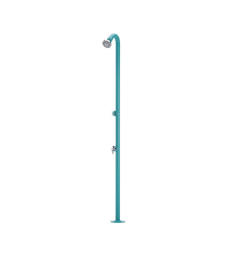 TURQUOISE IRON SHOWER - BELFER 42/D3.10