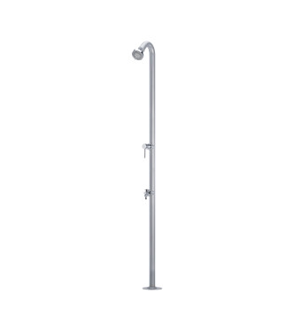 IRON SHOWER WITH ALUMINUM MIXER - BELFER 42/D4.14