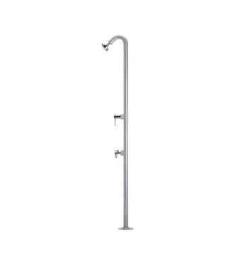 IRON SHOWER WITH ALUMINUM MIXER - BELFER 42/D4.14