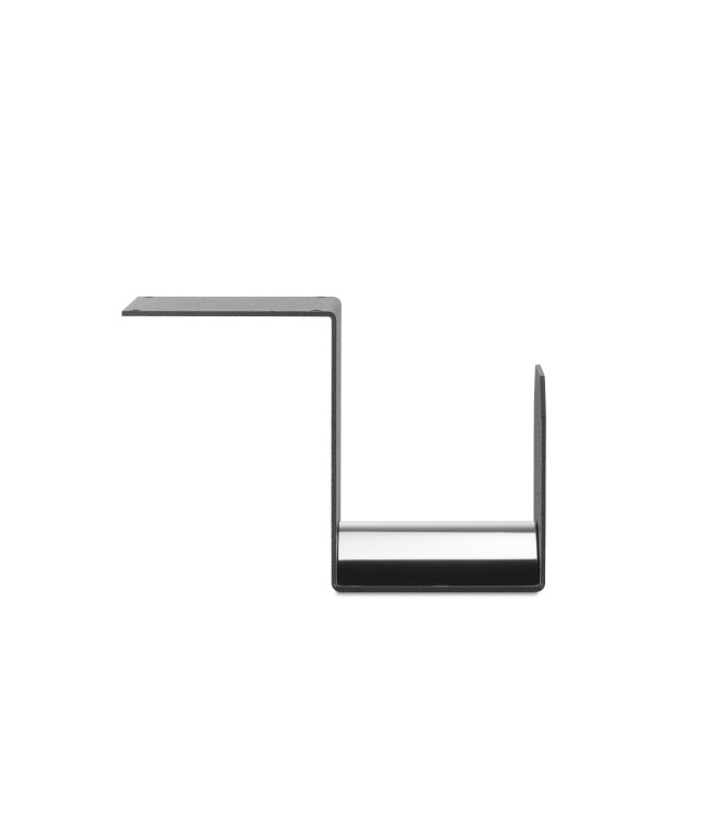 SQUARE ANTHRACITE RUBBER HOLDER - BELFER 42/PGQ.5