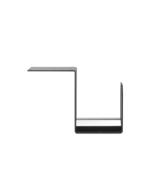 SQUARE ANTHRACITE RUBBER HOLDER - BELFER 42/PGQ.5