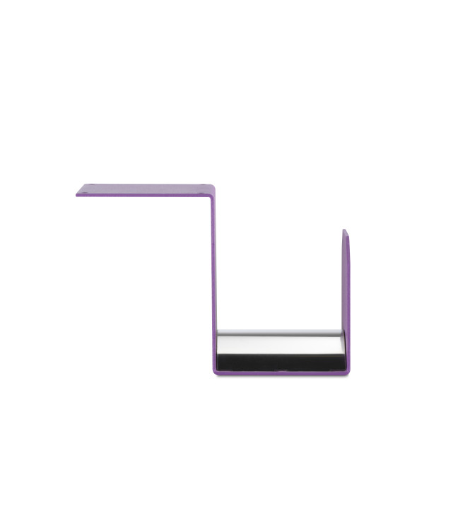 VIOLET SQUARE RUBBER HOLDER - BELFER 42/PGQ.7