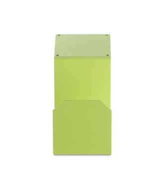 SQUARE RUBBER HOLDER, LIME GREEN - BELFER 42/PGQ.8