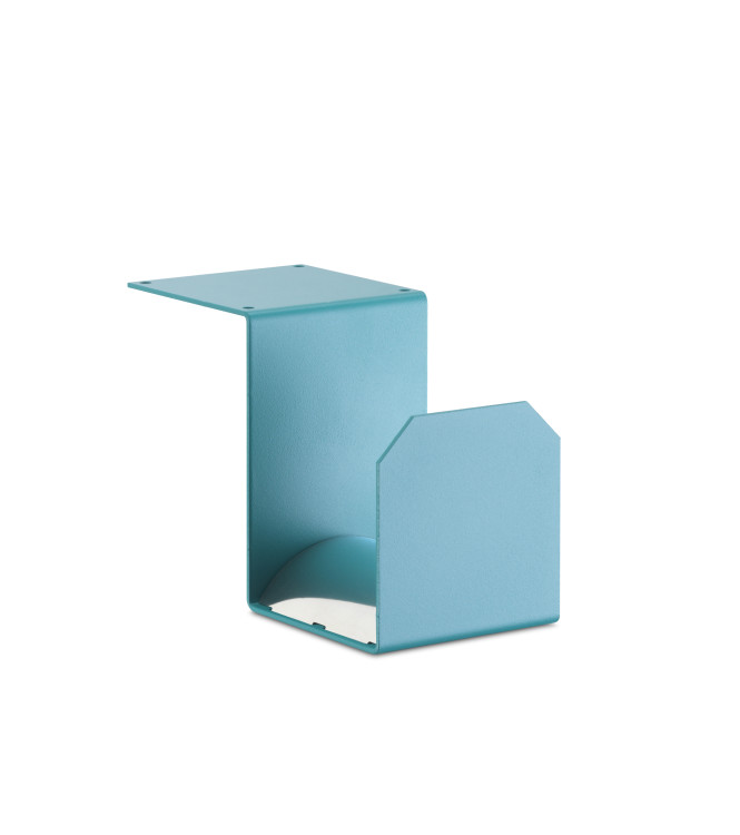TURQUOISE SQUARE RUBBER HOLDER - BELFER 42/PGQ.10