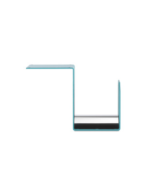 TURQUOISE SQUARE RUBBER HOLDER - BELFER 42/PGQ.10