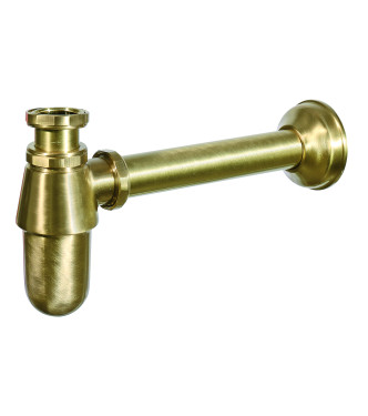 SIFONE IN OTTONE SPAZZOLATO - BELFER 42/SFO