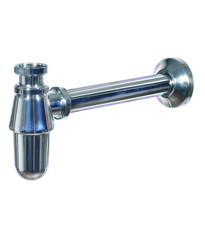 CHROME-PLATED BRASS TRAP - BELFER 42/SFC