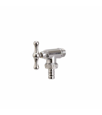 CHROME-PLATED BRASS TAP - BELFER RUB/010C