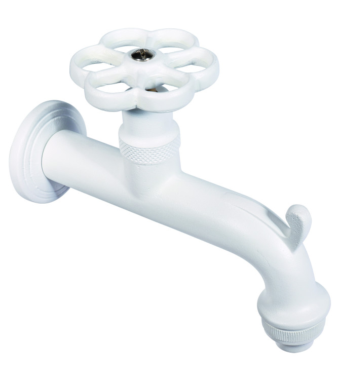 WHITE COLORED TAP - BELFER RUB/022.3