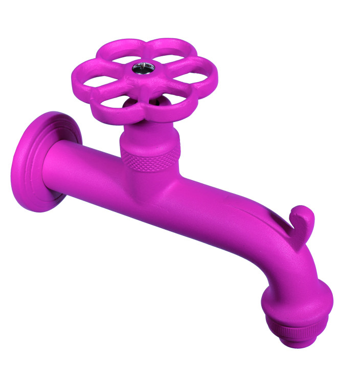 CYCLAMEN COLORED TAP - BELFER RUB/022.6