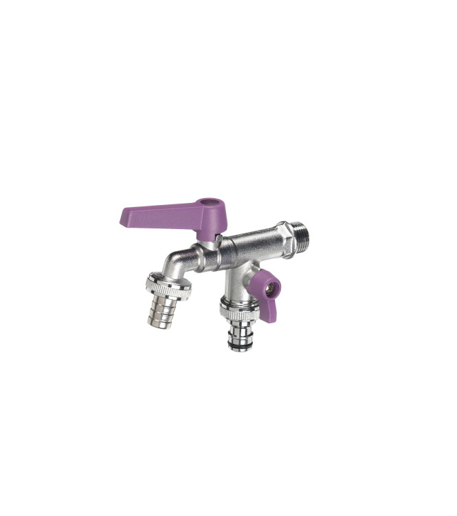 DOUBLE TAP WITH PURPLE LEVERS - BELFER RUB/027.7