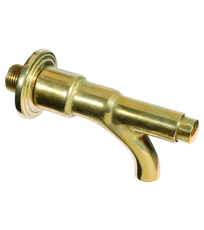 RUBINETTO A PULSANTE OTTONE - BELFER RUB/021