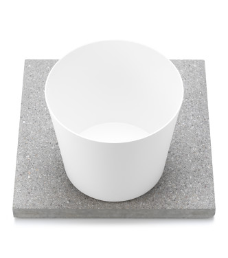 GRANULATED BASE WITH WHITE TRAY - BELFER 42/BSE/3.3