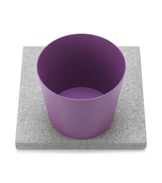 BASE IN GRANIGLIA CON VASCHETTA VIOLA - BELFER 42/BSE/3.7