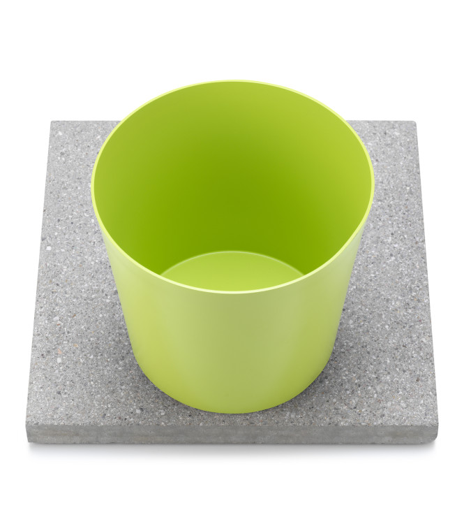 BASE IN GRANIGLIA CON VASCHETTA VERDE ACIDO - BELFER 42/BSE/3.8