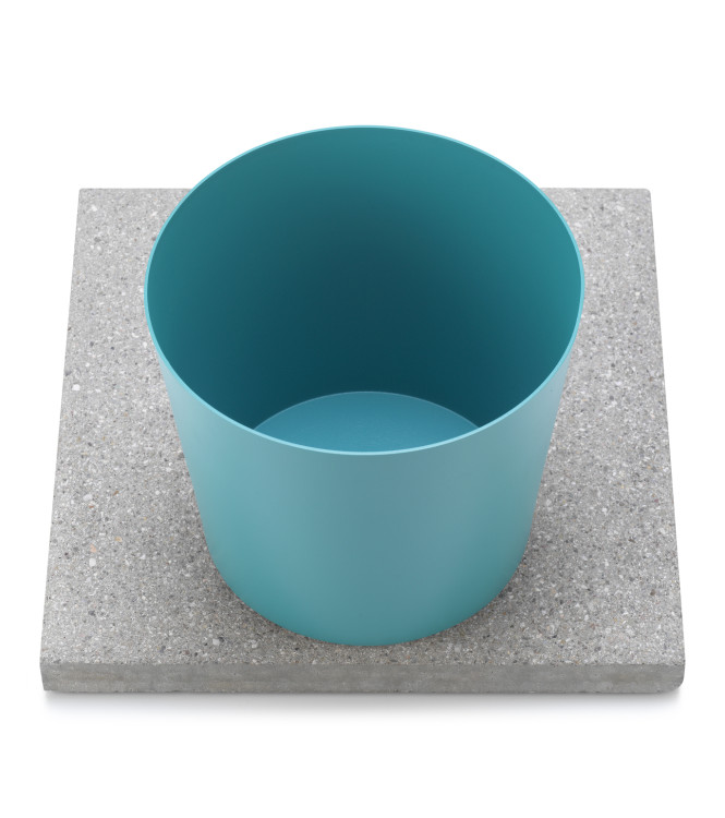 BASE IN GRANIGLIA CON VASCHETTA TURCHESE - BELFER 42/BSE/3.10