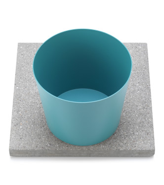 BASE IN GRANIGLIA CON VASCHETTA TURCHESE - BELFER 42/BSE/3.10