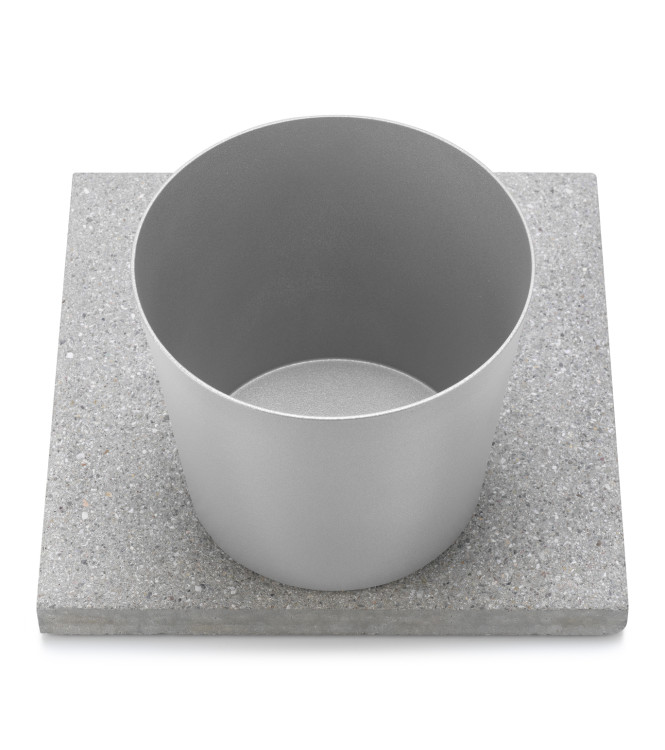 GRANIGLIA BASE WITH ALUMINUM TRAY - BELFER 42/BSE/3.14