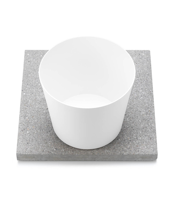 GRANIGLIA BASE WITH WHITE TRAY - BELFER 42/BSE/4.3