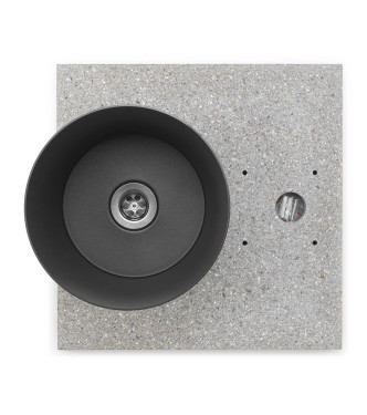 BASE IN GRANIGLIA CON VASCHETTA ANTRACITE - BELFER 42/BSE/4.5