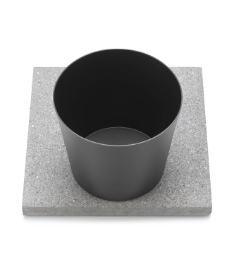 GRANIGLIA BASE WITH ANTHRACITE TRAY - BELFER 42/BSE/4.5