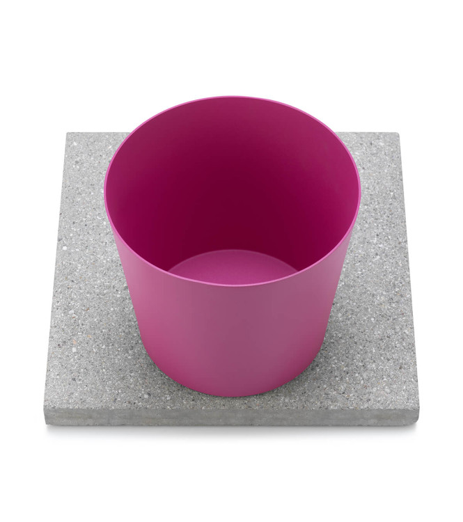 BASE IN GRANIGLIA CON VASCHETTA CICLAMINO - BELFER 42/BSE/4.6