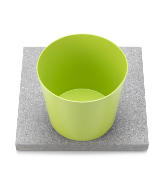 GRANIGLIA BASE WITH ACID GREEN TRAY - BELFER 42/BSE/4.8
