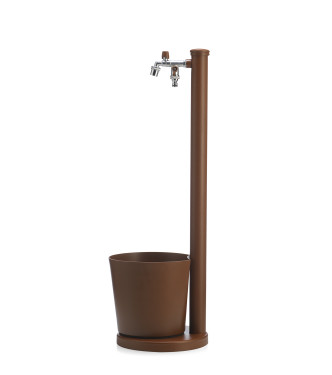 FONTANA WITH RUST-COLORED BASIN - BELFER 42/SRV.2