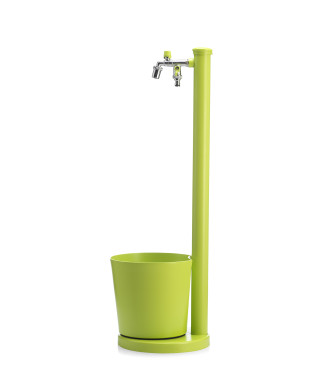 FONTANA CON VASCHETTA VERDE ACIDO - BELFER 42/SRV.8