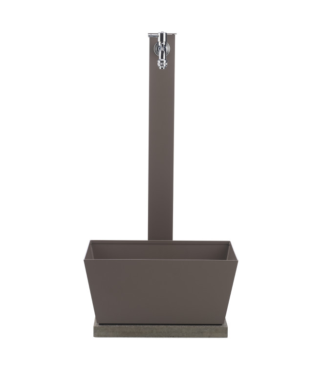 FOUNTAIN WITH RECTANGULAR BASIN, TORTORA - BELFER 42/QVR.16