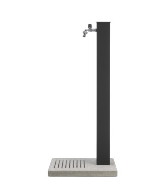 FOUNTAIN WITH ANTHRACITE CEMENT BASE - BELFER 42/QBM.5