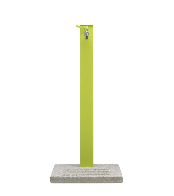 FONTANA CON BASE CEMENTO VERDE ACIDO - BELFER 42/QBM.8